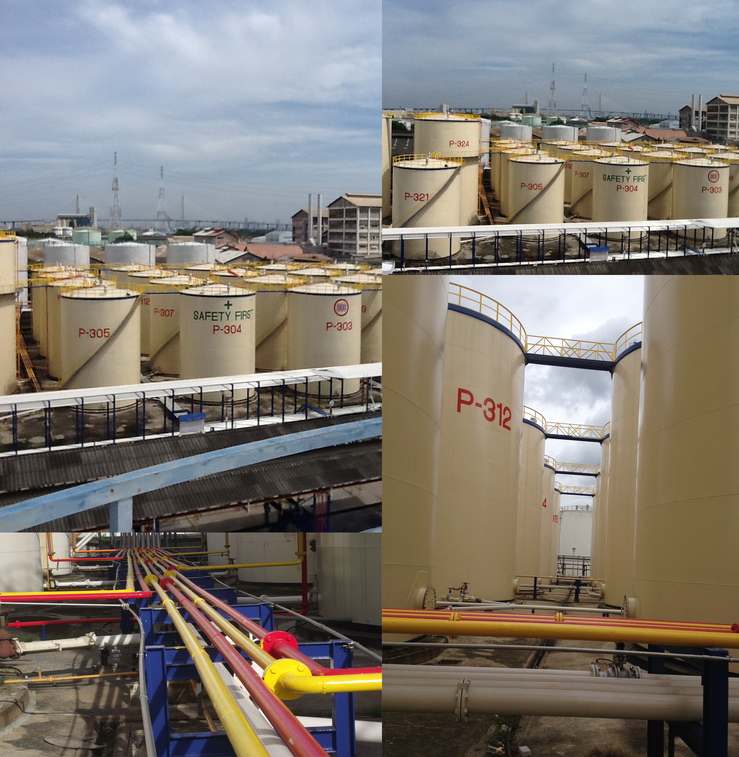 SCC Chemicals Tanks Coating Improvements