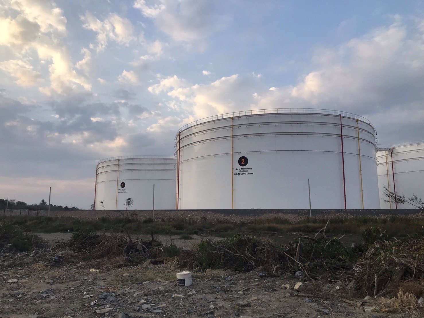 New 4 Tank Storage at Phetchaburi Tank Terminal