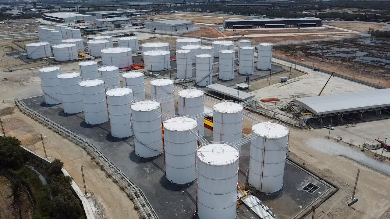 New 42 Tank Storage at Bangprakong Terminal